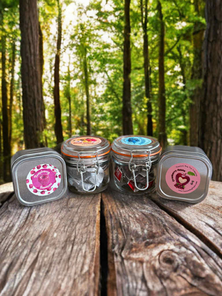 Herbal Tea 10ct Glass/Tin