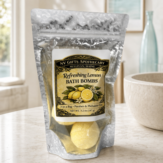 Lemon Bath Bombs