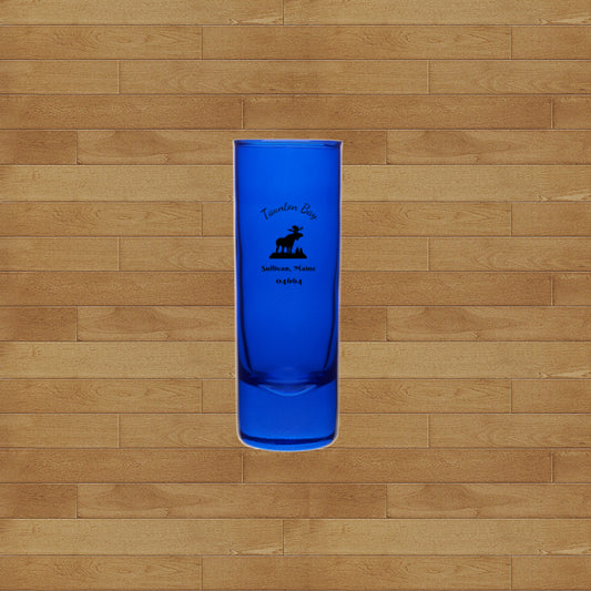 Taunton Bay Shot Glass (Dark Blue)